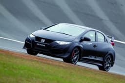 Honda Civic Type R prototype photo gallery